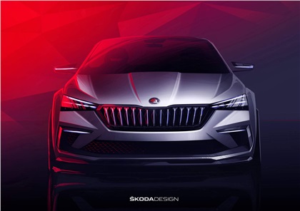 Skoda Vision RS Concept, 2018 - Design Sketch