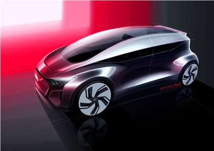 Audi AI:ME Concept, 2019 - Design Sketch