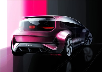 Audi AI:ME Concept, 2019 - Design Sketch