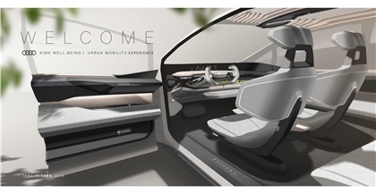 Audi AI:ME Concept, 2019 - Design Sketch - Interior