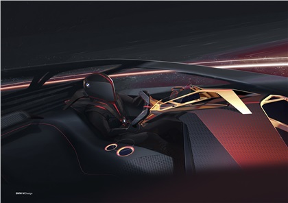 BMW Vision M Next Concept, 2019 - Design Sketch - Interior