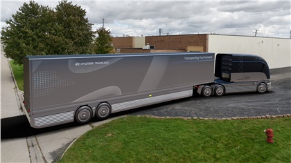 Hyundai HDC-6 Neptune Hydrogen Semi-Truck Concept, 2019