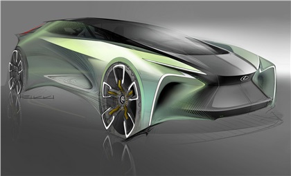 Lexus LF-30 Electrified Concept, 2019 - Design Sketch