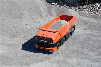 Scania AXL Autonomous Concept Truck, 2019