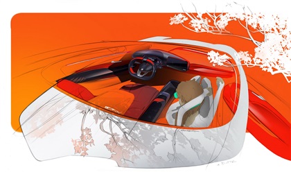 Seat El-Born Concept, 2019 - Design Sketch - Interior