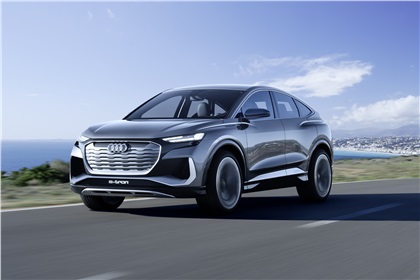 Audi Q4 Sportback e-tron Concept, 2020