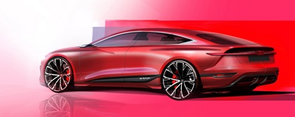 Audi A6 e-tron Concept, 2021