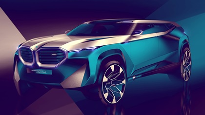BMW Concept XM, 2021 – Design Sketch