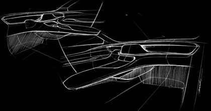 Chrysler Airflow Concept, 2022 – Design Sketch – Interior