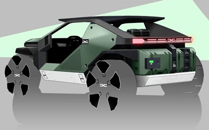 Dacia Manifesto, 2022 – Design Sketch by Kévin Bouvier
