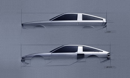 Hyundai N Vision 74, 2022 – Design Sketch