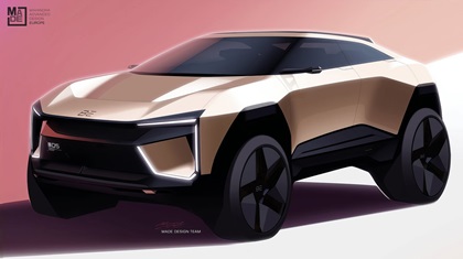 Mahindra BE.05 Concept, 2022 – Design Sketch