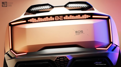 Mahindra BE.05 Concept, 2022 – Design Sketch