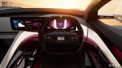Mahindra BE.05 Concept, 2022 – Design Sketch – Interior