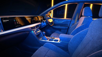 Mahindra XUV.e9 Concept, 2022 – Interior