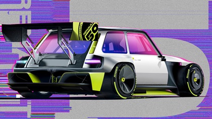 Renault R5 Turbo 3E Concept, 2022 – Design Sketch