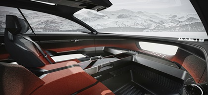 Audi activesphere concept, 2023 – Design Sketch – Interior
