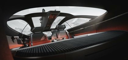 Audi activesphere concept, 2023 – Design Sketch – Interior