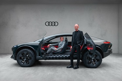 Audi activesphere concept, 2023 – Henrik Wenders (Head of Brand), Marc Lichte (Head of Design AUDI AG)