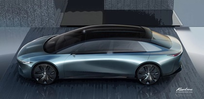 Buick Proxima Concept, 2023 – Design Sketch by Kunlong Xie