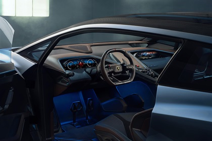 Lamborghini Lanzador Concept, 2023 – Interior