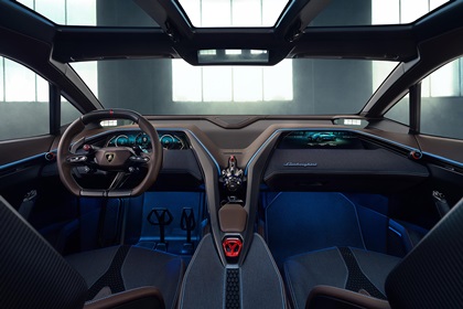 Lamborghini Lanzador Concept, 2023 – Interior