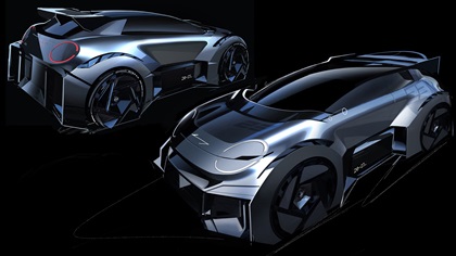 Nissan Concept 20-23, 2023 – Design Sketch