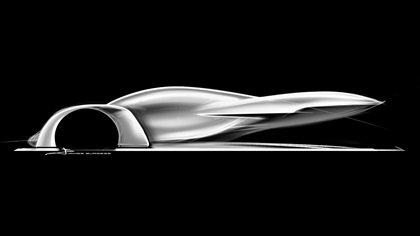 Porsche Mission X Hypercar Concept, 2023 – Design Sketch by James Burgess