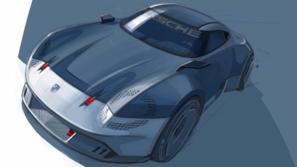 Porsche Vision 357, 2023 – Design Sketch