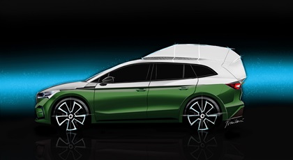 Skoda Roadiaq Concept, 2023 – Design Sketch