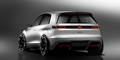Volkswagen ID. GTI Concept, 2023 – Design Sketch