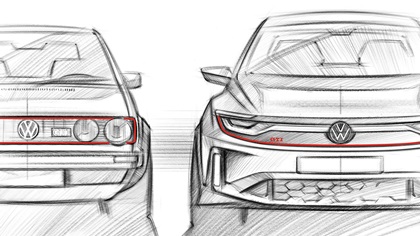 Volkswagen ID. GTI Concept, 2023 – Design Sketch