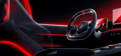 Volkswagen ID. GTI Concept, 2023 – Design Sketch Interior
