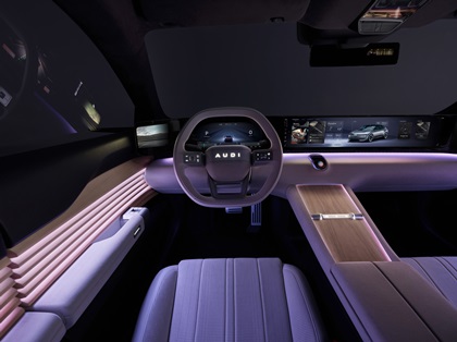 AUDI E concept, 2024 – Interior