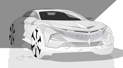 Alpine A390_β show-car, 2024
