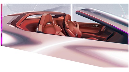 BMW Concept Skytop, 2024 – Design Sketch – Interior