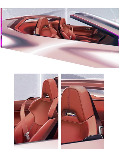 BMW Concept Skytop, 2024 – Design Sketch – Interior