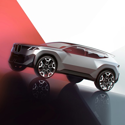 BMW Vision Neue Klasse X Concept, 2024 – Design Sketch