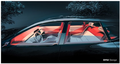 BMW Vision Neue Klasse X Concept, 2024 – Design Sketch – Interior