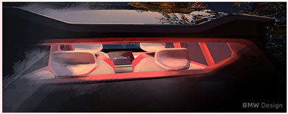 BMW Vision Neue Klasse X Concept, 2024 – Design Sketch – Interior