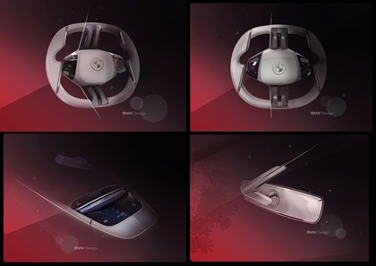 BMW Vision Neue Klasse X Concept, 2024 – Design Sketch – Interior