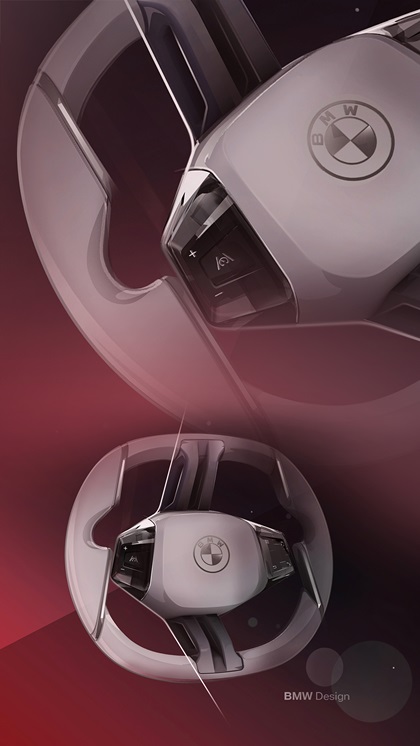 BMW Vision Neue Klasse X Concept, 2024 – Design Sketch – Interior