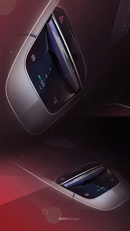 BMW Vision Neue Klasse X Concept, 2024 – Design Sketch – Interior