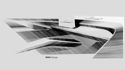 BMW Vision Neue Klasse X Concept, 2024 – Design Sketch – Interior