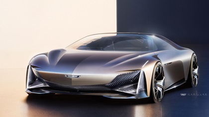 Cadillac Opulent Velocity concept vehicle, 2024 – Design Sketch