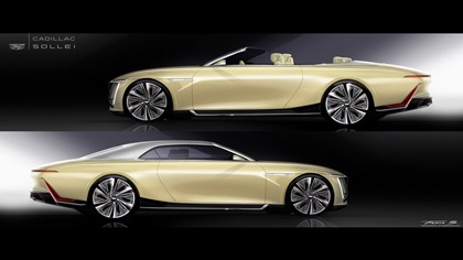 Cadillac SOLLEI concept vehicle, 2024 – Design Sketch