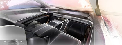 Chrysler Halcyon Concept, 2024 – Design Sketch – Interior