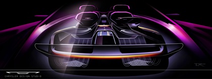 Chrysler Halcyon Concept, 2024 – Design Sketch – Interior