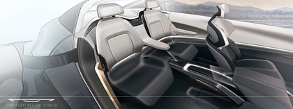 Chrysler Halcyon Concept, 2024 – Design Sketch – Interior