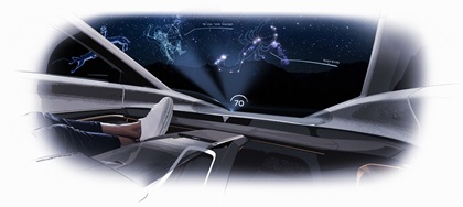 Chrysler Halcyon Concept, 2024 – Design Sketch – Interior
